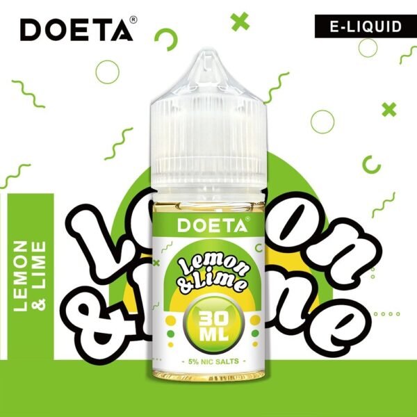 doeta Lemon Lime flavored premium nicotine salt e-liquid 30ml 50mg
