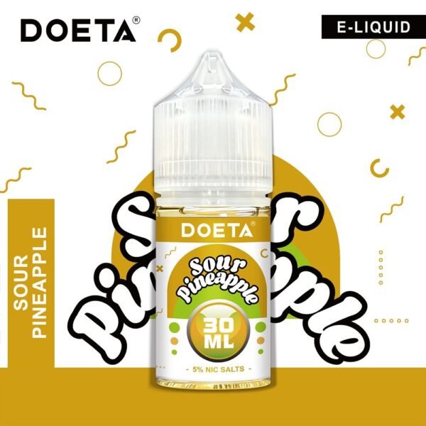 doeta Sour Pineapple flavor e-liquid 30ml 50mg high concentration nic salt