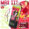 Fizzy Max III Pro 6-in-1 120k Puffs - Strawberry Dragon Fruit, Red Bull, Raspberry Watermelon