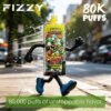 Fizzy Prime Max 80k Puffs Disposable Vape - Strawberry Banana Cartoon Design
