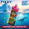 Fizzy Prime Max 80k Puffs Disposable Vape - Strawberry Ice Love Ocean Edition