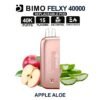 BIMO FELXY 40k 40000 Puffs Disposable Replacement Pod Apple Aloe Flavor