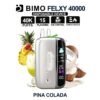 BIMO FELXY 40k 40000 Puffs Disposable Vape Kit Pina Colada Flavor