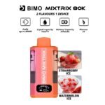 BIMO MIXTRIX 80K 80000 Puffs 2in1 Disposable Vape - Watermelon Ice & Strawberry Ice Flavors