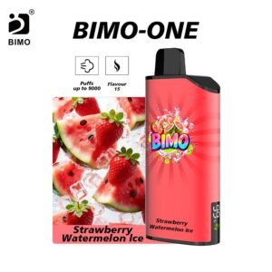 BIMO ONE 9000 Puffs Disposable Vape - Chuppa Chupps Strawberry Flavor