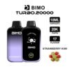 BIMO TURBO 20K 20000 Puffs Disposable Vape - Strawberry Kiwi Flavor