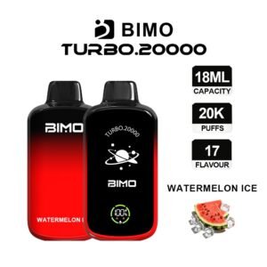 BIMO TURBO 20000 Puffs Disposable Vape 18ml Dual Mesh