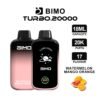BIMO TURBO 20K 20000 Puffs Disposable Vape - Watermelon Mango Orange Flavor