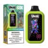 Uwin Digital Box 68K puffs disposable vape in Kiwi Passion Fruit Guava flavor with packaging box