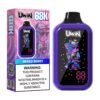 Uwin Digital Box 68K puffs disposable vape in Mixed Berry flavor with packaging box