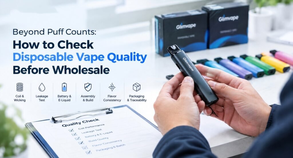Disposable vape quality inspection guide for wholesale buyers