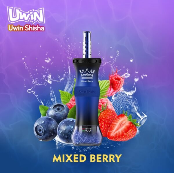 Bulk Uwin Shisha 300K Disposable Vape Mixed Berry Flavor