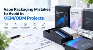 Vape packaging mistakes to avoid in OEM and ODM projects